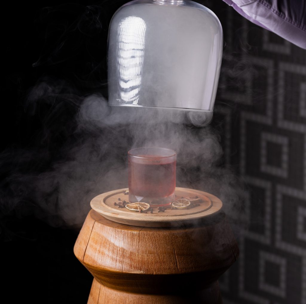 Miss Mi Smoky Cocktail